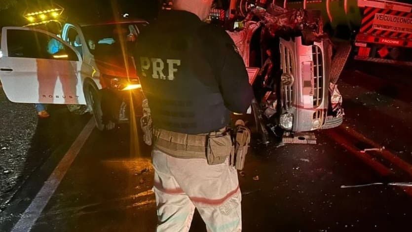 Tragédia na BR-376: ultrapassagem proibida mata três pessoas em Guairaçá